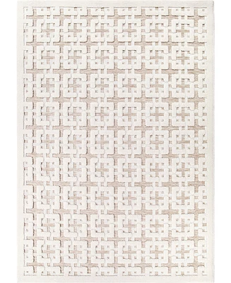 Closeout! Crochet Chain Link 5'3"x7'6" Area Rug