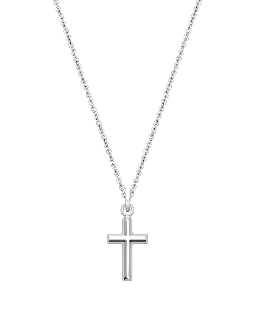 Tiny Blessings Kids Children's 14K Gold Everlasting Faith Cross 12-14" Necklace