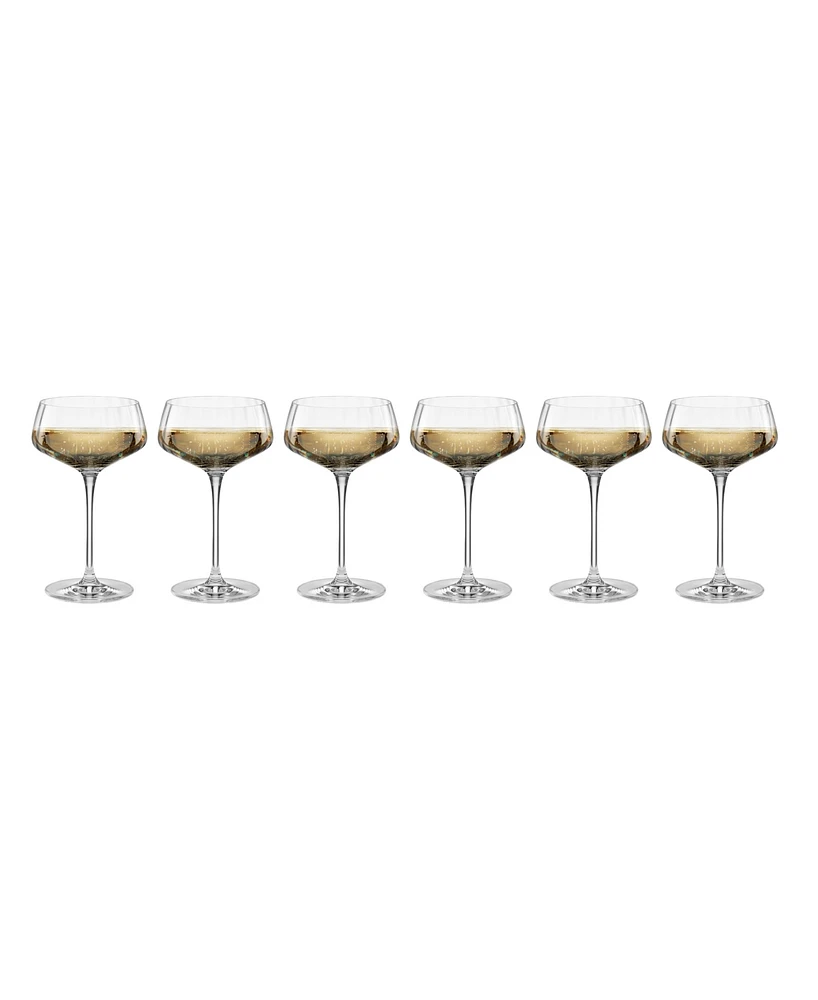 Lenox Tuscany Classics Angled Optic Coupes, Set Of 6