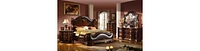 Bella Nightstand Dark Walnut