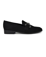 Nine West Women's Lilpa Almond Toe Slip-On Dress Flat Loafers