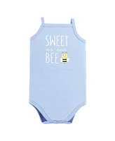 Hudson Baby Girls Soft Cotton Sleeveless Onesies