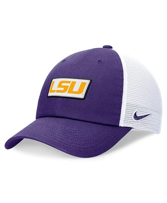 Nike Men's Purple/White Lsu Tigers Primetime Club Trucker Adjustable Hat