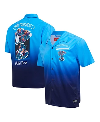 Freeze Max Men's Peanuts Snoopy Club Paradiso Dreams Button-Up Shirt