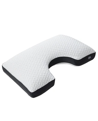 Clara Clark Cool Choice Adjustable Memory Foam Pillow - Side Sleeper - King