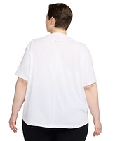 Nike Plus One Relaxed Dri-fit Shorts-Sleeve Top