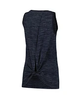 New Era Women's Navy York Yankees Space-Dye Active Tank Top