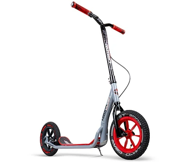 Large Kick Scooter for Adults & Teens - 12" Air Tires, Wide Deck, Handbrake Kickstand Madd Gear Urban Glide Teal