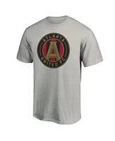Fanatics Men's Steel Atlanta United Fc Logo T-Shirt
