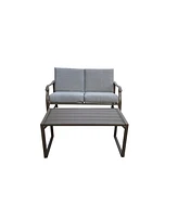 Loveseat And Teapoy Mushroom