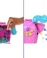 Polly Pocket Unicorn Partyland Playset with 2 Micro Dolls