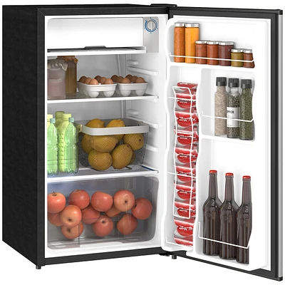 3.2 Cu.Ft Mini Fridge with Freezer, Compact Refrigerator,