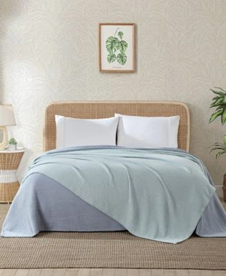 Closeout Tommy Bahama Home Island Comfort Chenille Solid Blankets