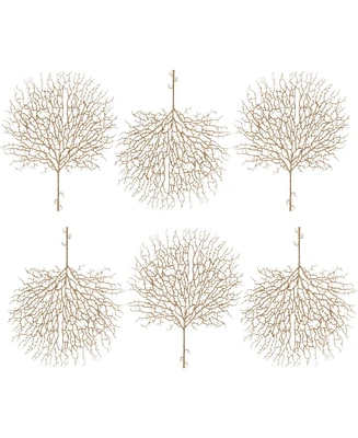 Slickblue Set of 6 Glitter Sprays – Sparkling Accents for Holiday and Seasonal Decor