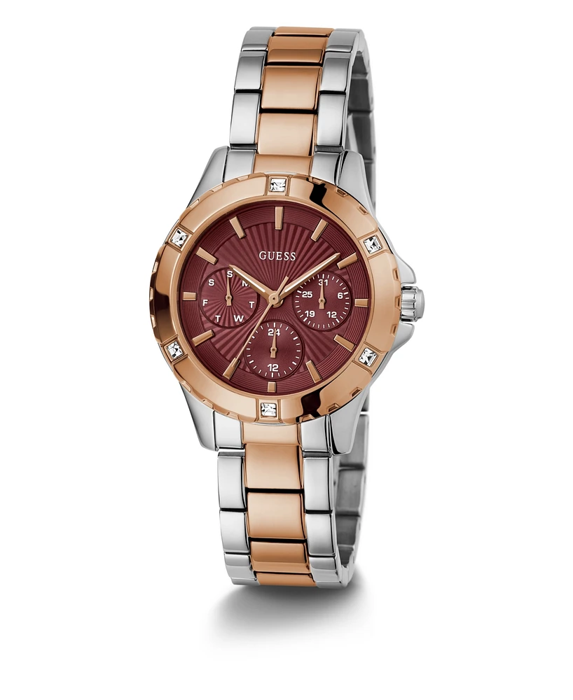 Guess Women's Analog Two-Tone Steel Watch