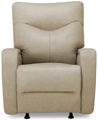 Trolan Leather Power Rocker Recliner, Created for Macy's
