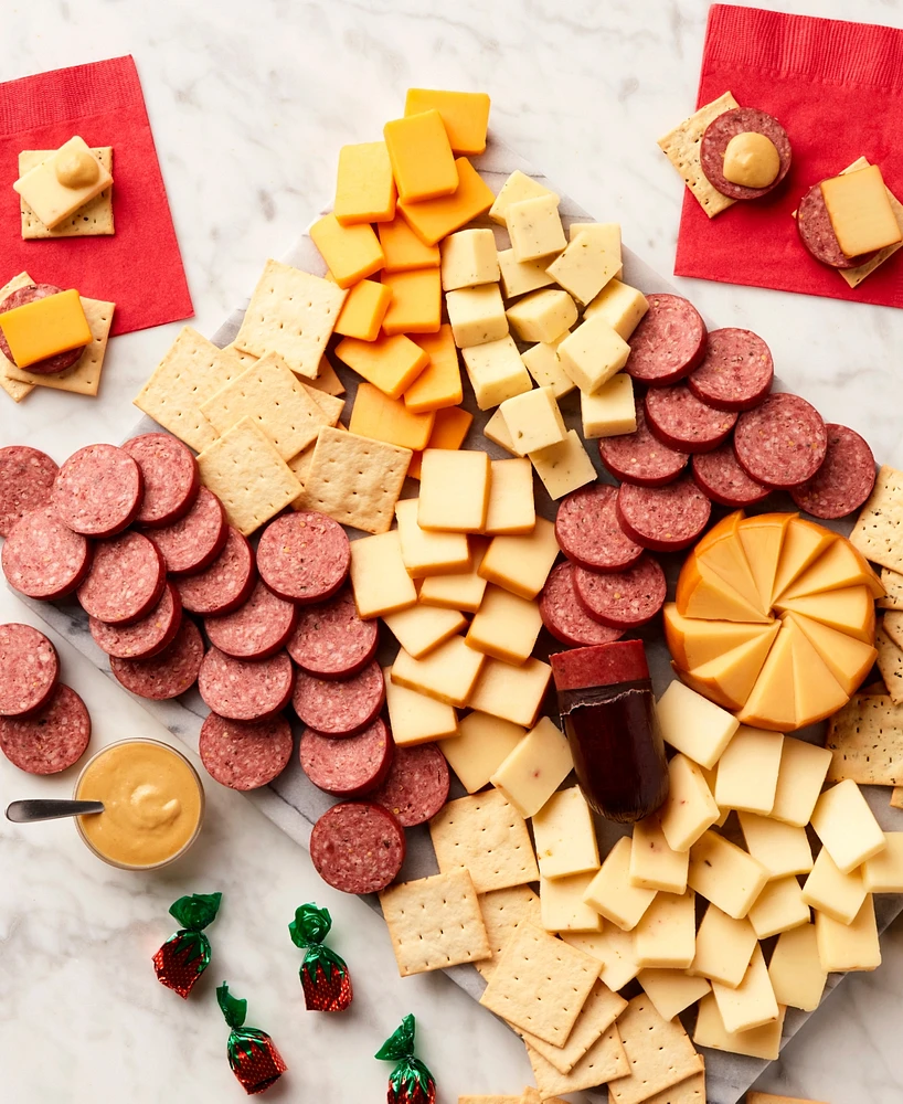 Hickory Farms Ultimate Sausage Cheese Gift Box, 17 Piece