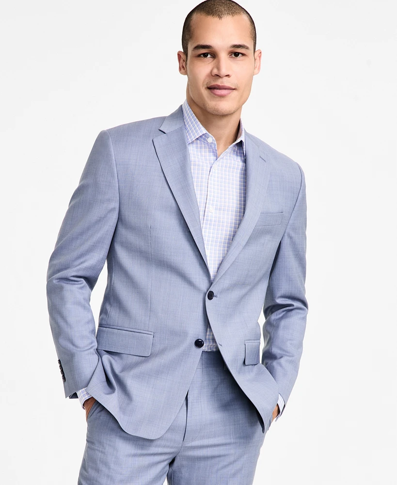 Michael Kors Men's Classic Fit Wool Blend Suit Separates Jacket