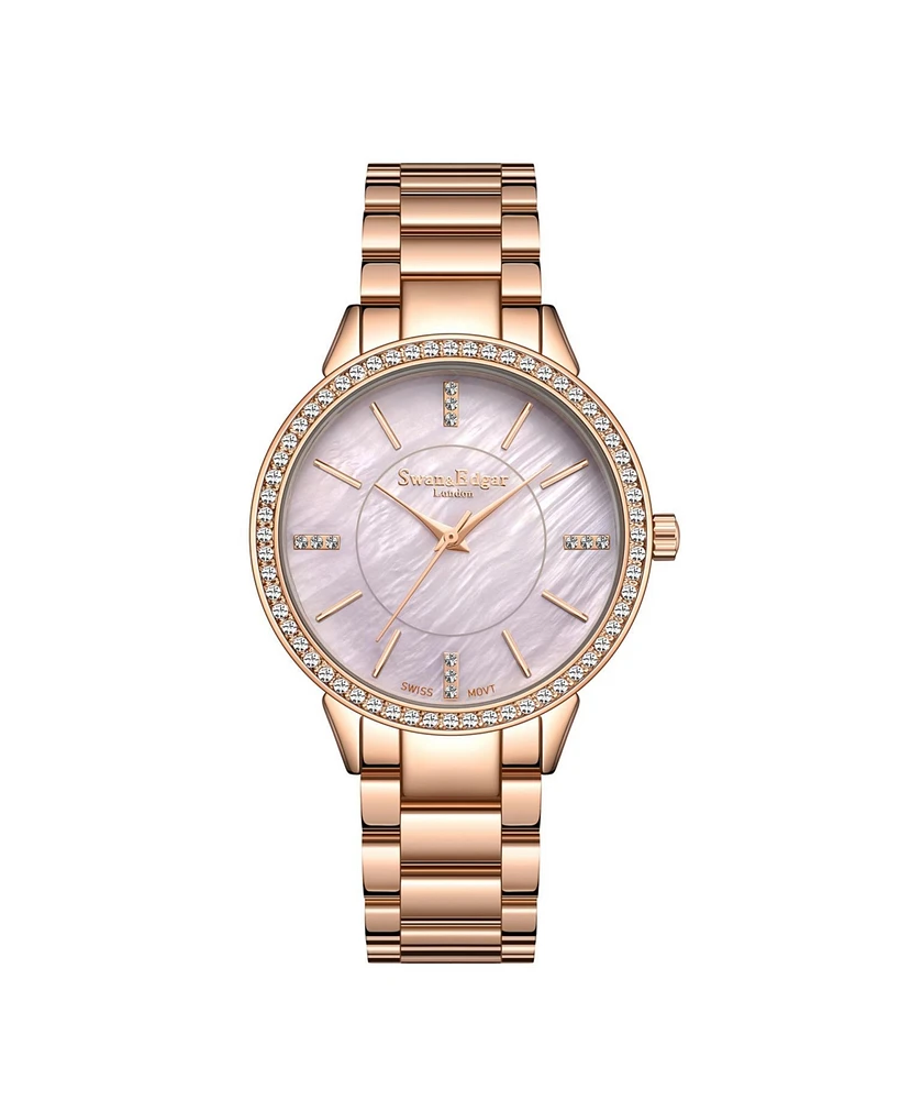 SEL011 Swan & Edgar Ladies Pearlescent Rose