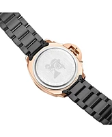SE01092 Swan & Edgar Hand Assembled Grand Speed Automatic Black
