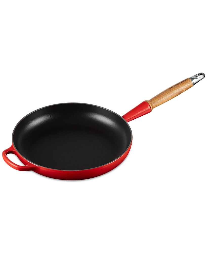 Le Creuset Enameled Cast Iron Alpine Wood Handle 2.25-Qt. Fry Pan - Marseille