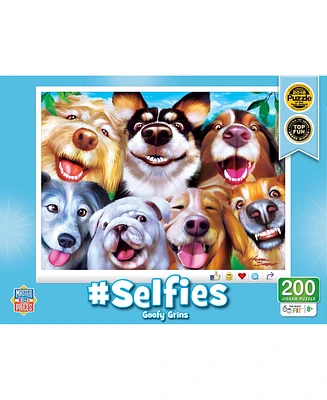 Selfies - Goofy Grins 200 Piece Jigsaw Puzzle