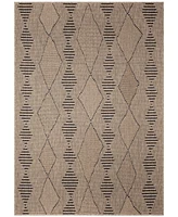 Liora Manne' Monaco Diamonds 6'6"x9'4" Area Rug