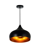 Cwi Lighting 9" Metal Dynamic 1 Light Down Pendant