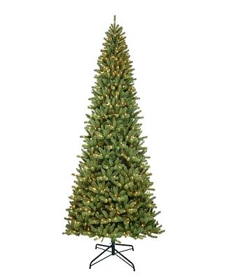 Puleo Pre-Lit Fir Artificial Tree 12 ft