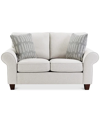 Closeout! Saeville 66" Fabric Loveseat, Created for Macy's