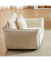 Minimalist 44" Sofa for Living Rooms and Offices