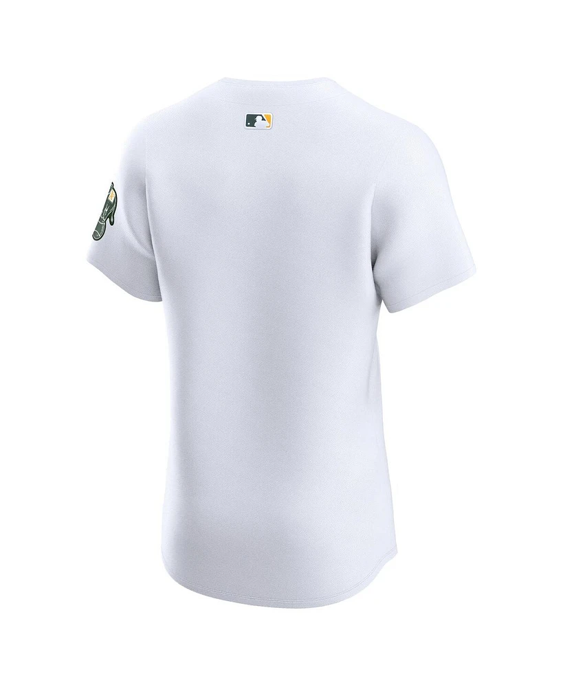 Nike Men's White Oakland Athletics Home Elite Jersey