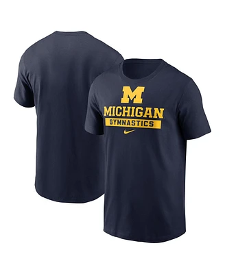 Nike Men's Navy Michigan Wolverines Sport Drop Gymnastics T-Shirt