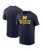Nike Men's Navy Michigan Wolverines Sport Drop Gymnastics T-Shirt