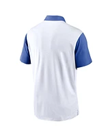 Nike Men's White Duke Blue Devils Primetime Campus Vapor Performance Polo