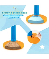 Kids Children Basketball Hoop Stand Adjustable Height Indoor Outdoor Sports Toy
