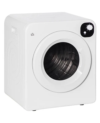 Compact Electric Clothes Dryer for Apartments and Dorms