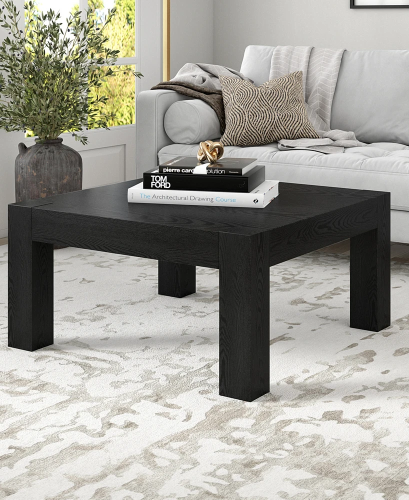 Hudson & Canal Langston 34" Wide Square Coffee Table
