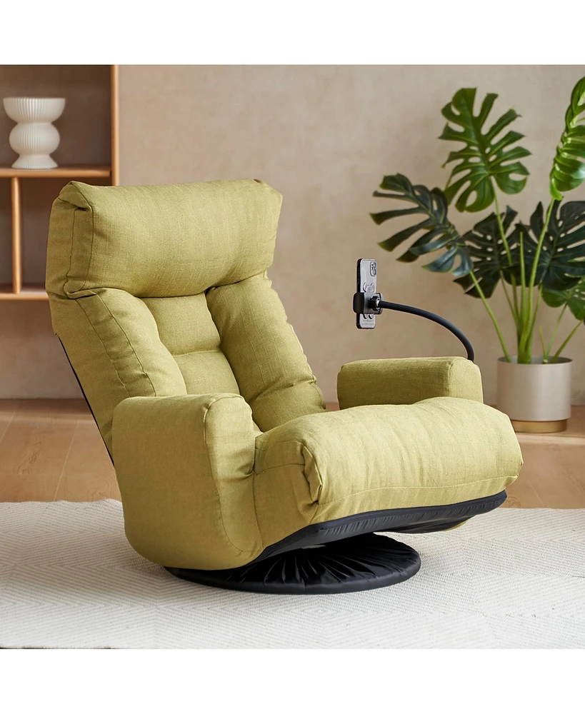 Adjustable Headrest and Waist Gaming and Lounge Chair