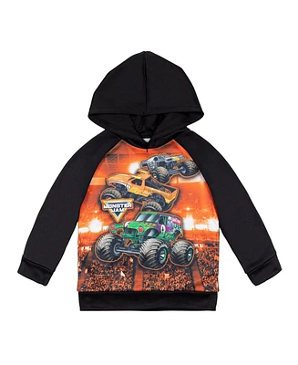 Monster Jam Toddler Boys Fleece Pullover Hoodie