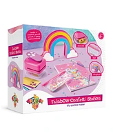 Geoffrey's Toy Box Diy Rainbow Confetti Station Sparkle Maker Kit, Created for Macy's