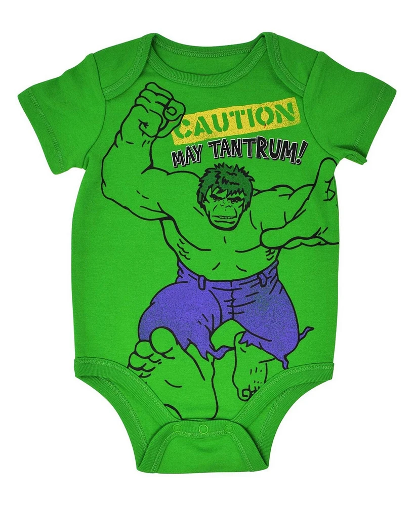Avengers Baby Boys Spider-Man 5 Pack Bodysuits