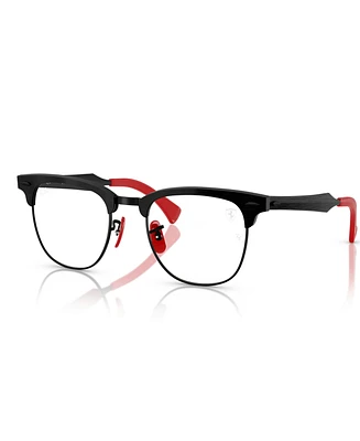 Ray-Ban Unisex Optics Scuderia Ferrari Collection Eyeglasses, RB3807VM