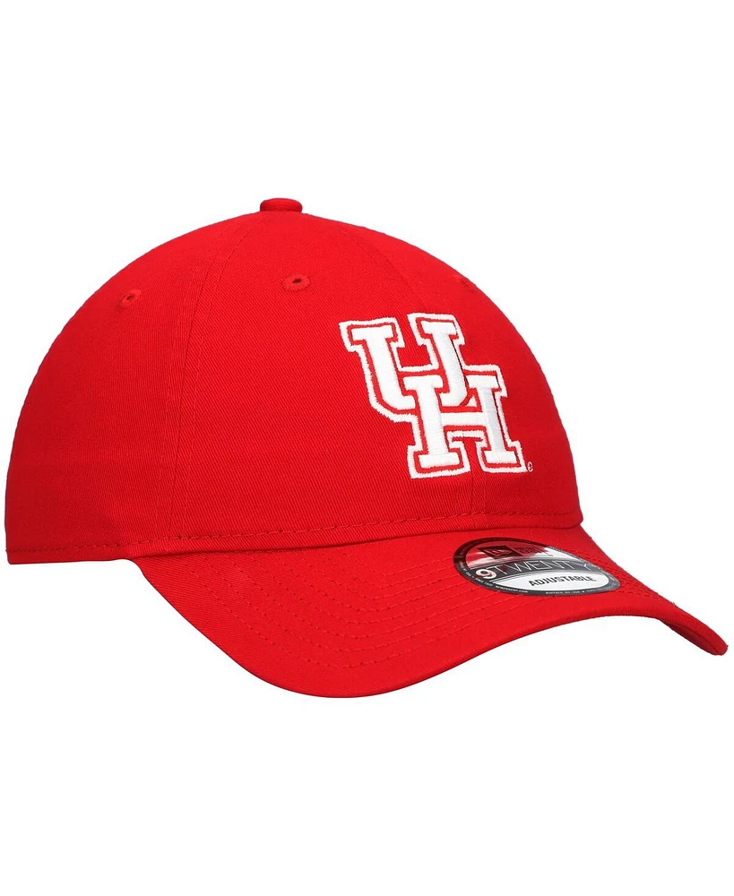 New Era Men's Red Houston Cougars Team 9TWENTY Adjustable Hat