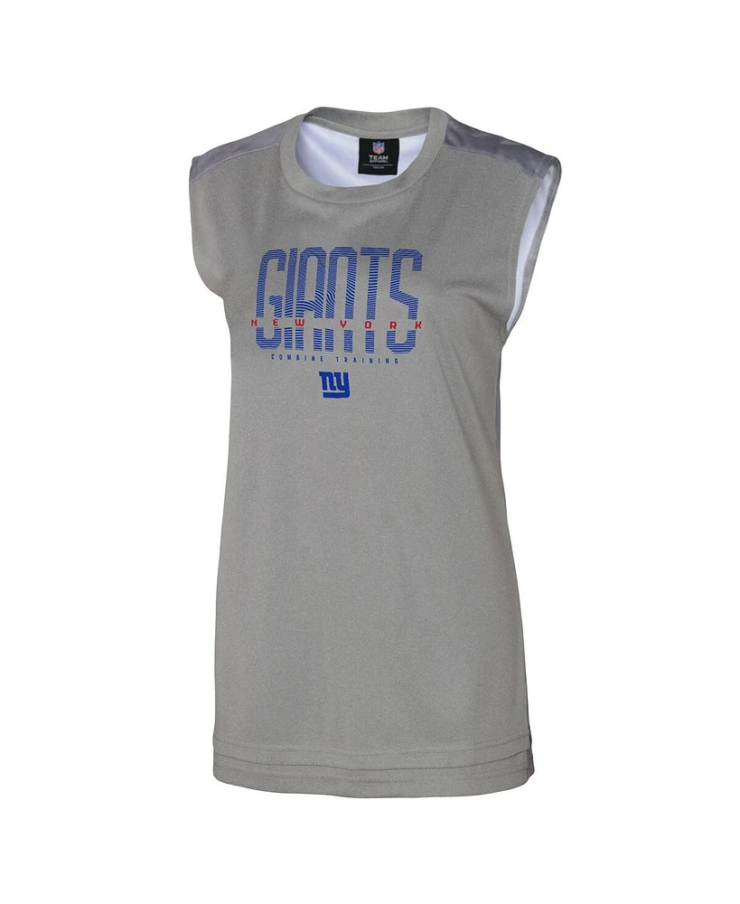 Outerstuff Women's Gray New York Giants No Sweat Tank Top