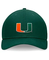 Top of the World Men's Green Miami Hurricanes Spacer Flex Hat