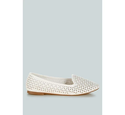Kyrie Cut Out Detail Ballerinas