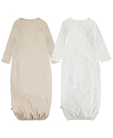 Huggies Baby Boys Organic Sleeper Gowns 2-Pack