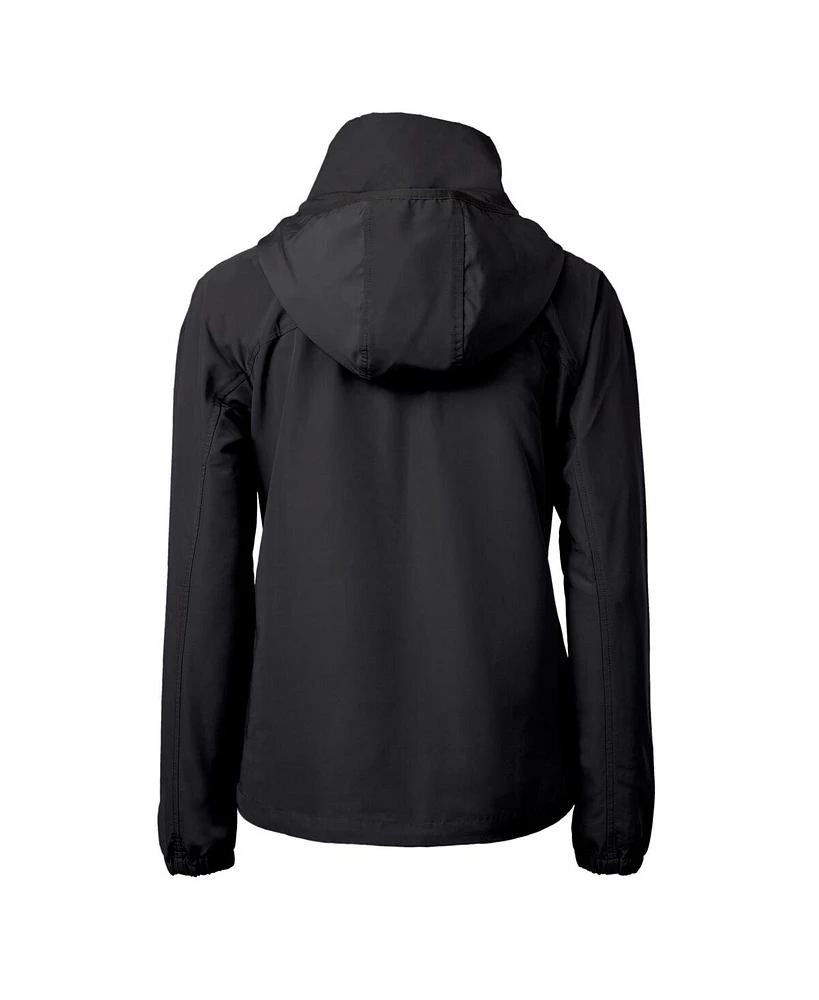 Cutter & Buck Women's Buffalo Bills Charter Eco Half-Zip Hoodie Anorak Jacket