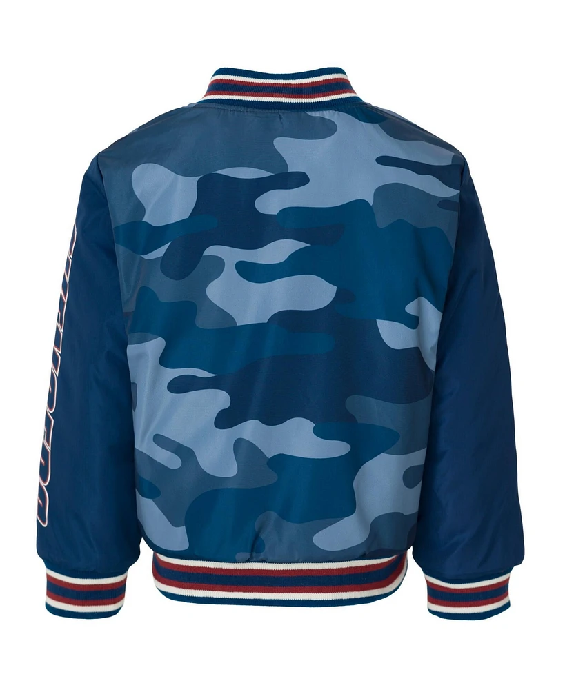 Avengers Toddler Boys Spider-Man Varsity Bomber Jacket